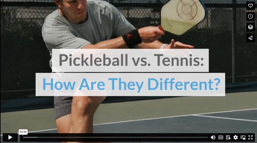 Pickleball vs. Tennis: How Are They Different?