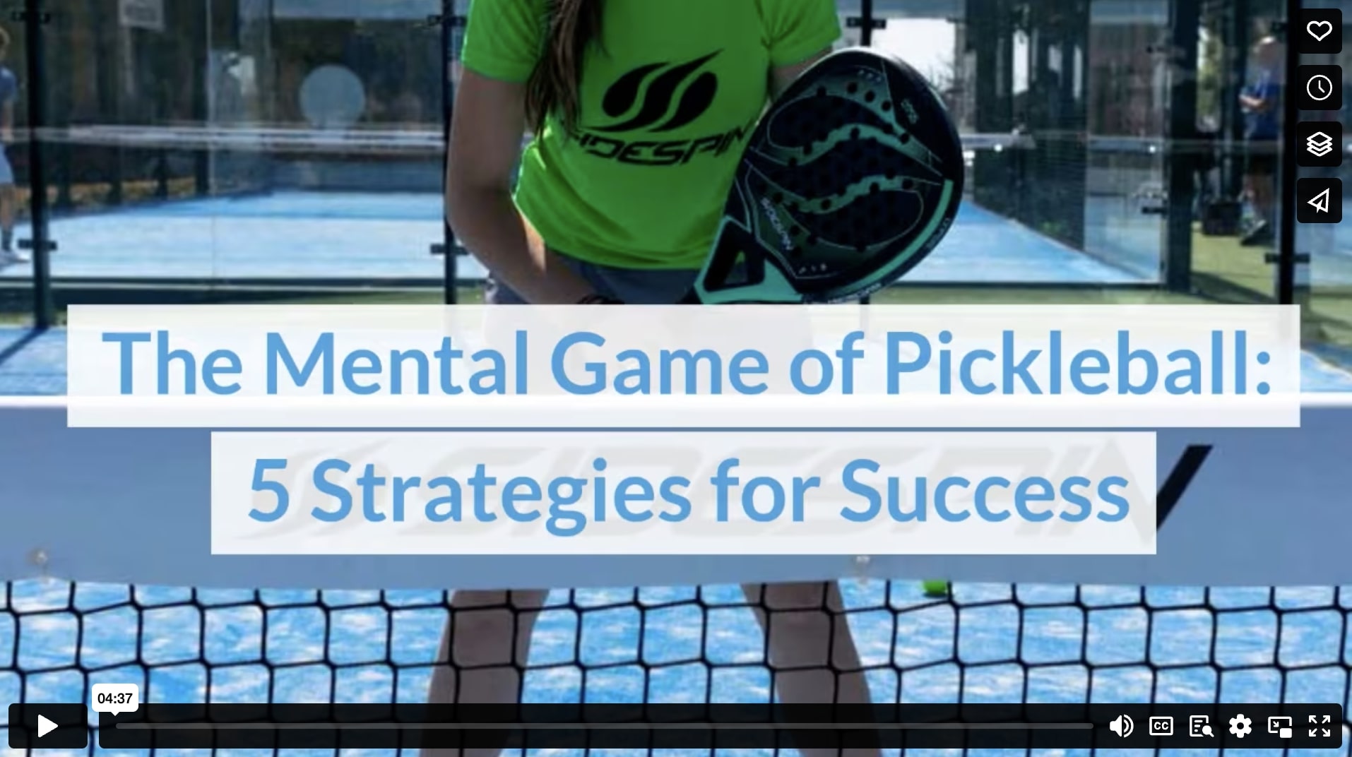 The Mental Game of Pickleball: 5 Strategies for Success